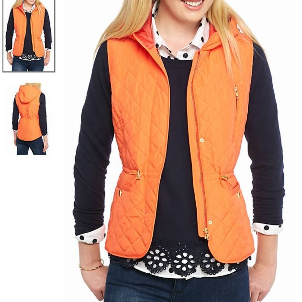 Hooded Quilted Vest